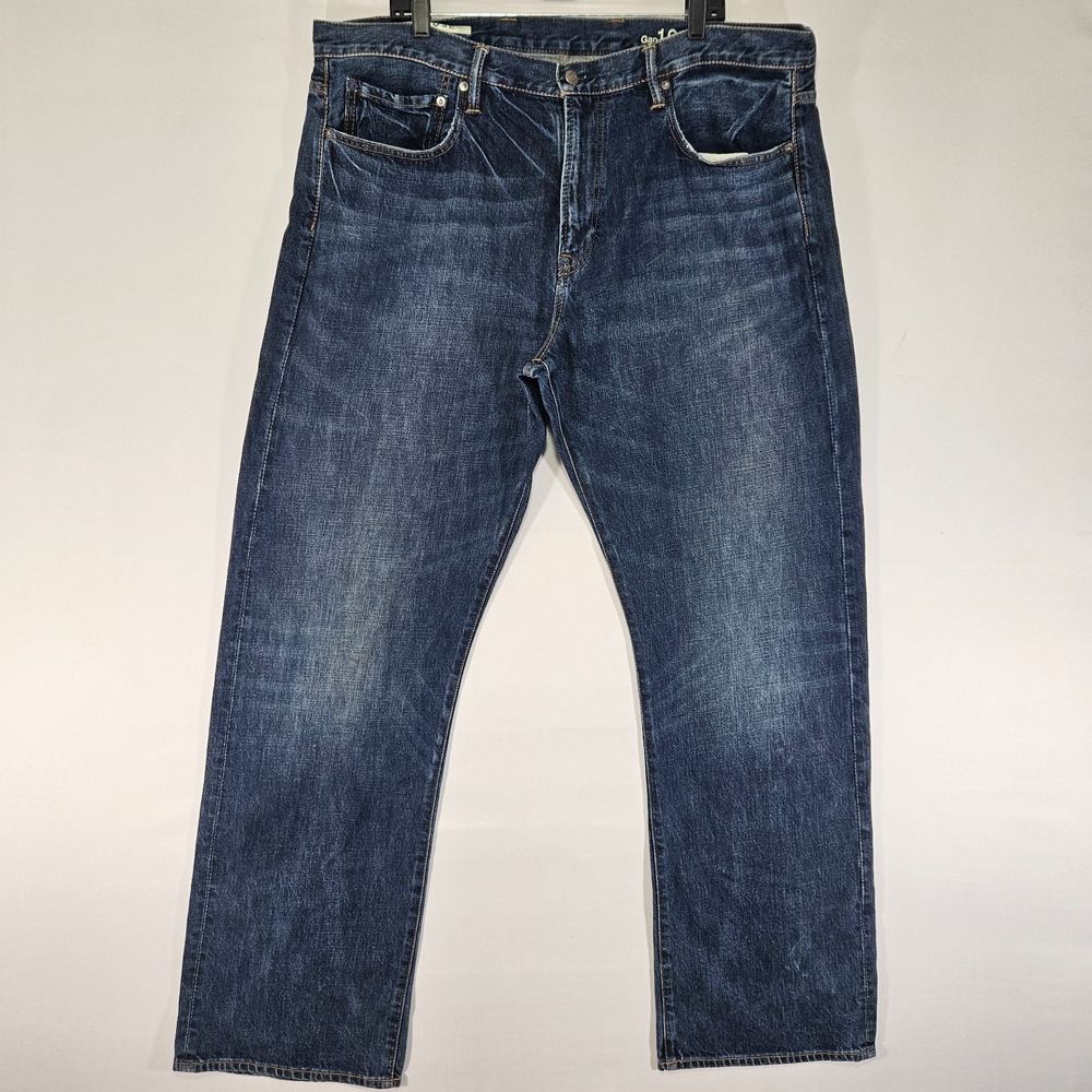 Gap Men's Denim Blue Jeans Vintage Fit Loose 40x36